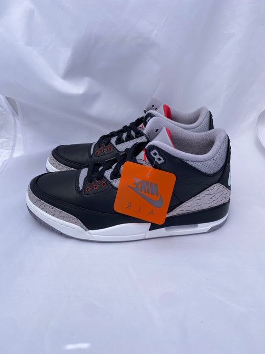 Jordan Retro 3 "Black Cement" Size 10